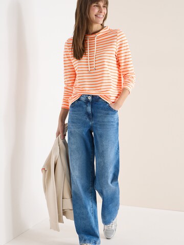 CECIL Μπλουζάκι σε πορτοκαλί