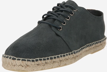POMPEII - Zapatos con cordón 'QUASER' en gris: frente
