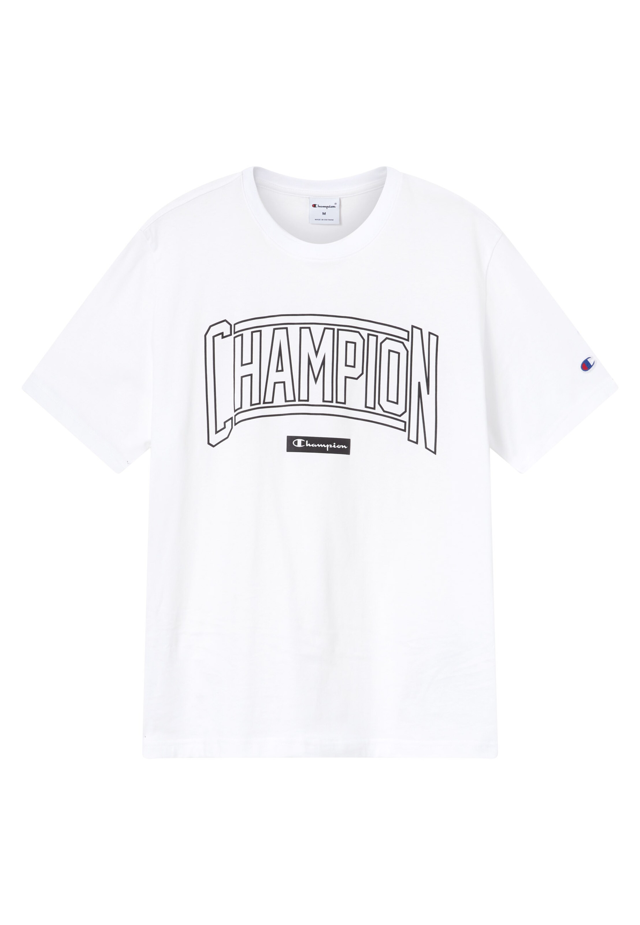 Champion Authentic Athletic Apparel Shirt in Black / White, Item view