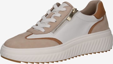 Baskets basses CAPRICE en blanc : devant
