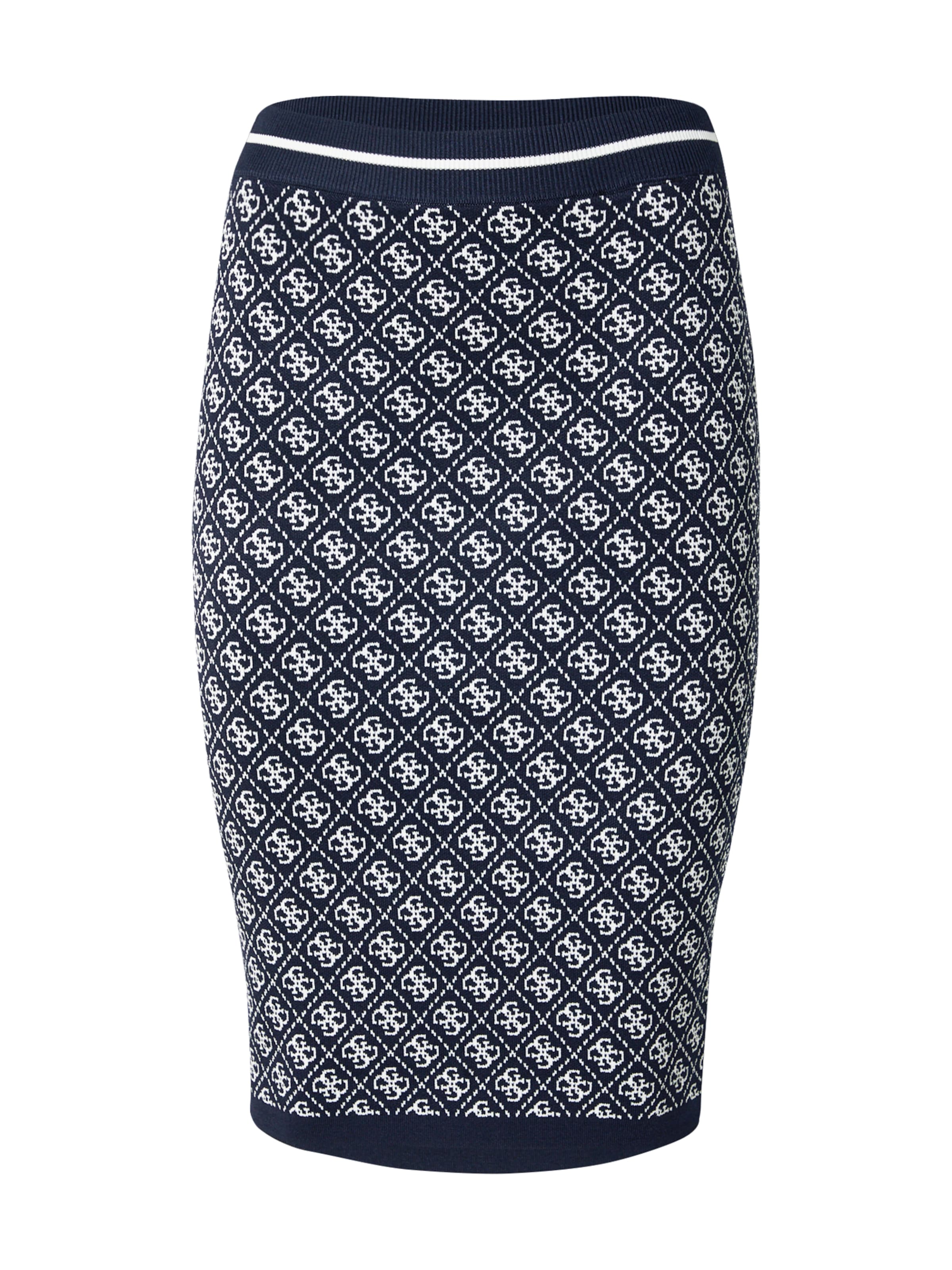 GUESS Юбка 'LISE' в Синий: спереди