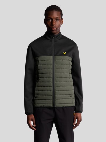 Veste mi-saison Lyle & Scott en gris : devant