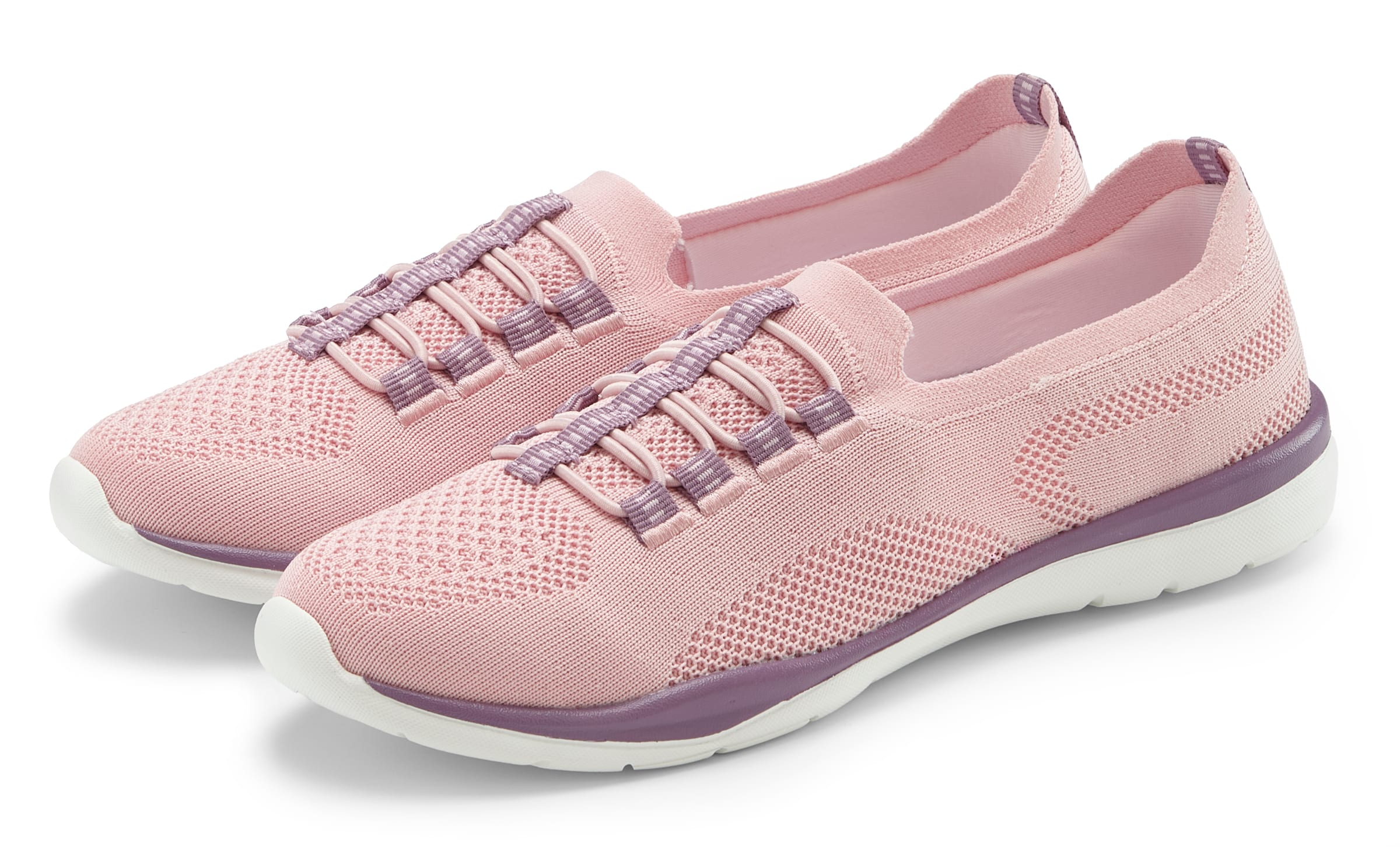 LASCANA Slip-Ons in Pink