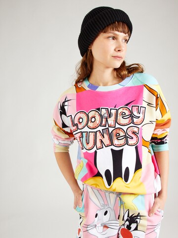Sweat-shirt 'Looney Tunes' PRINCESS GOES HOLLYWOOD en noir