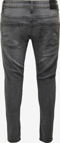 Only & Sons Skinny Jeansy 'Warp' w kolorze szary