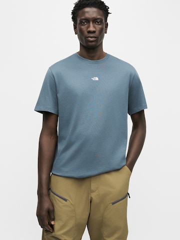 pilka THE NORTH FACE Marškinėliai 'ESSENTIAL': priekis