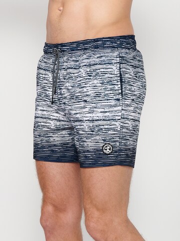 KOROSHI Zwemshorts in Blauw