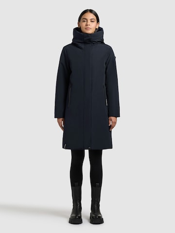 khujo Winter coat 'Nellen2' in Blue: front