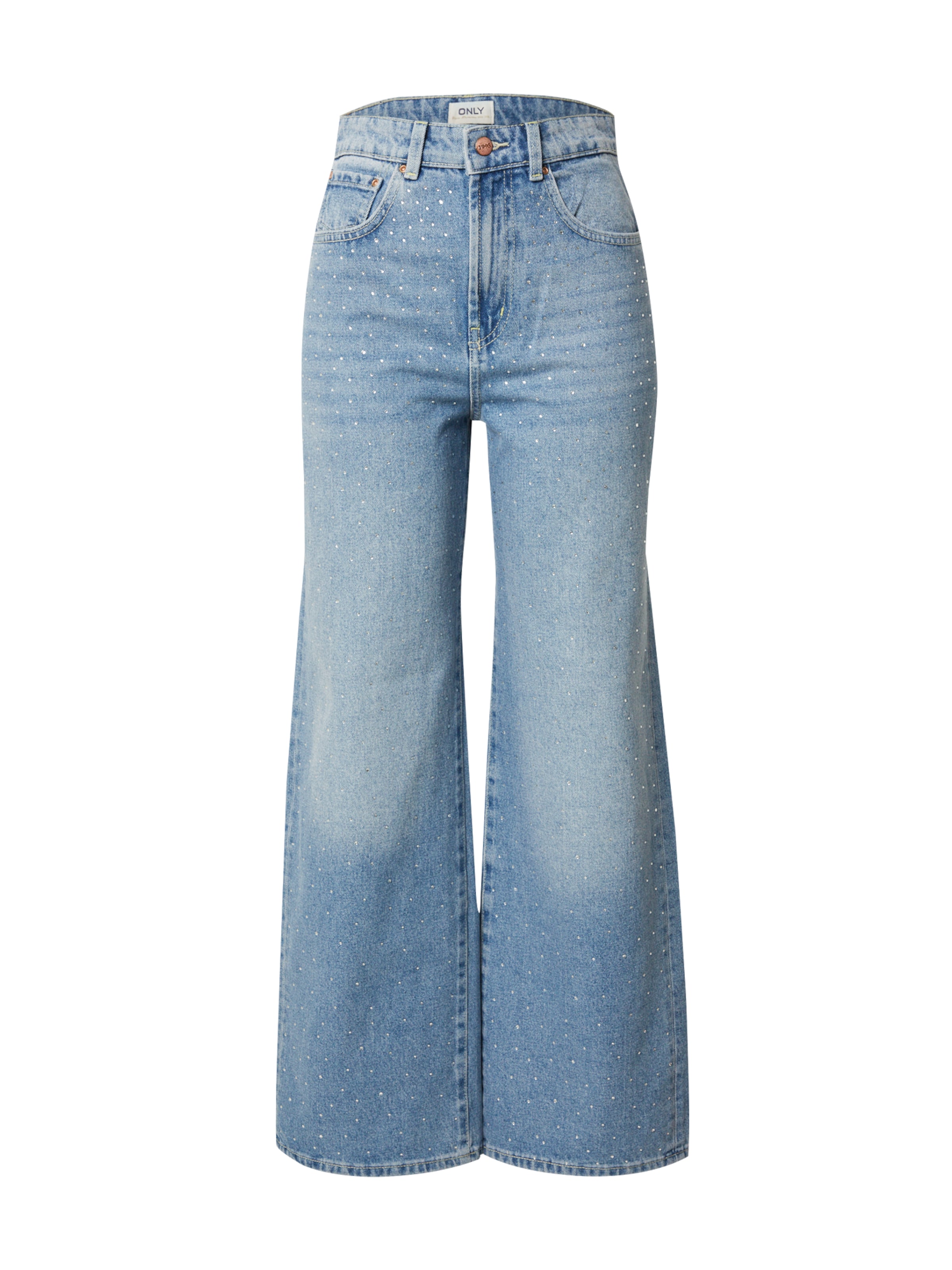 ONLY - Perna larga Calças de ganga 'ONLHope' em azul: frente