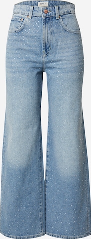 ONLY Wide Leg Farkut 'ONLHope' värissä sininen: etupuoli