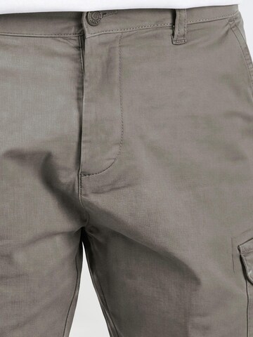 BLEND Regular Cargo trousers 'Barni' in Grey