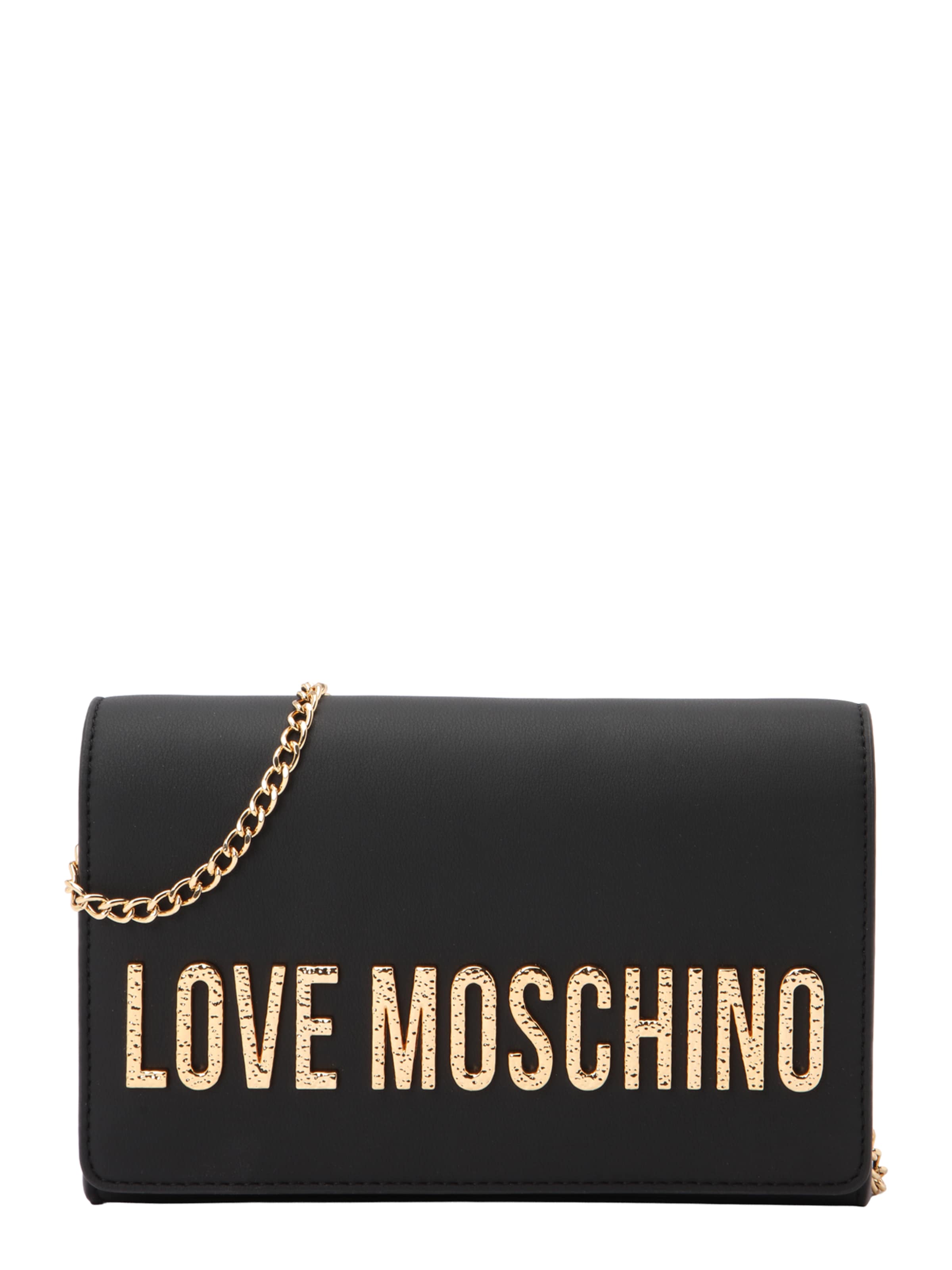 Borsa a tracolla 'Smart Daily' di Love Moschino in nero: frontale