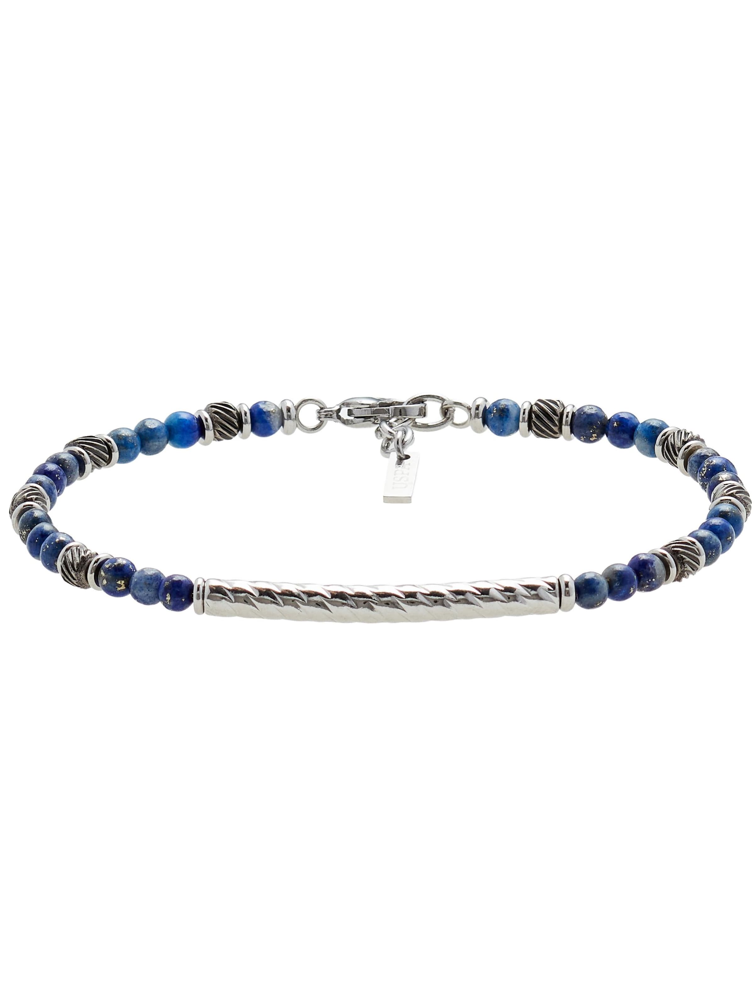 Braccialetto 'Max' di U.S. POLO ASSN. in blu: frontale
