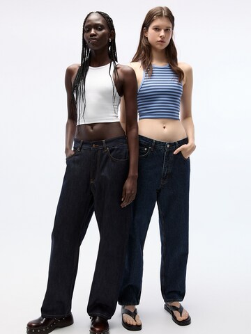 Pull&Bear Top - Modrá