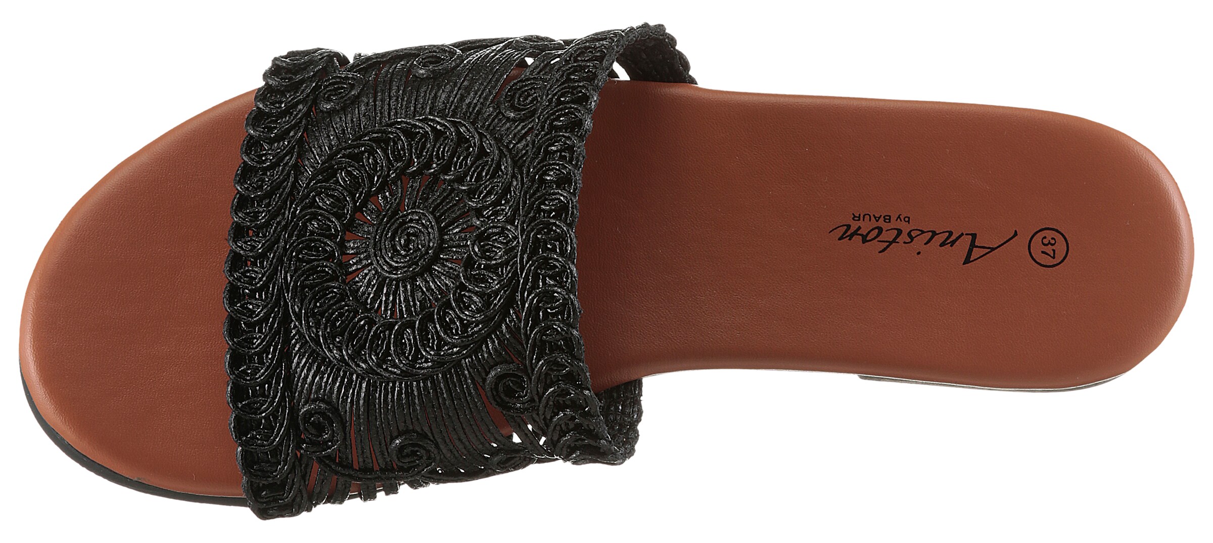 Aniston Pantolette in Schwarz