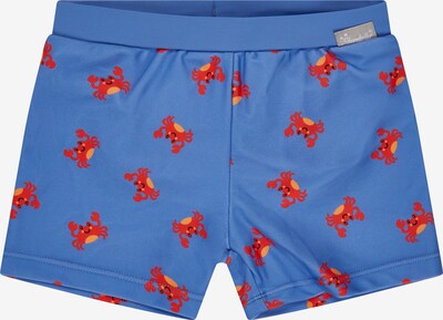 STERNTALER Badeshorts in 68 in blau / grau / rot, Produktansicht