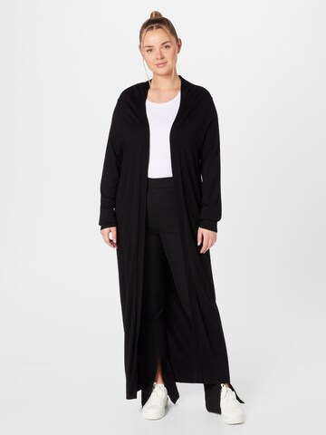 Manteau en tricot Dorothy Perkins Curve en noir