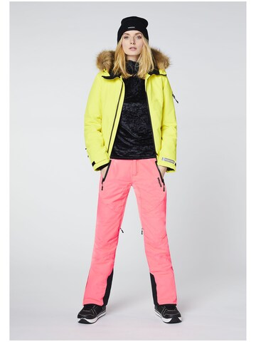 Regular Pantalon de sport CHIEMSEE en rose : devant