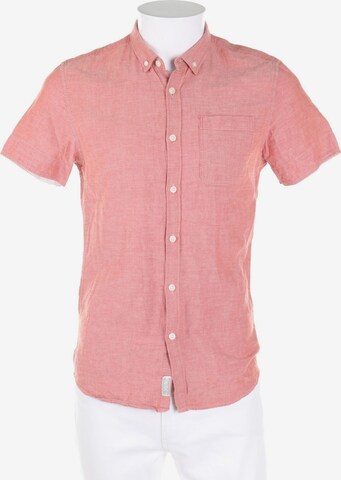 CLOCKHOUSE Button Up Shirt in XS in Red: front