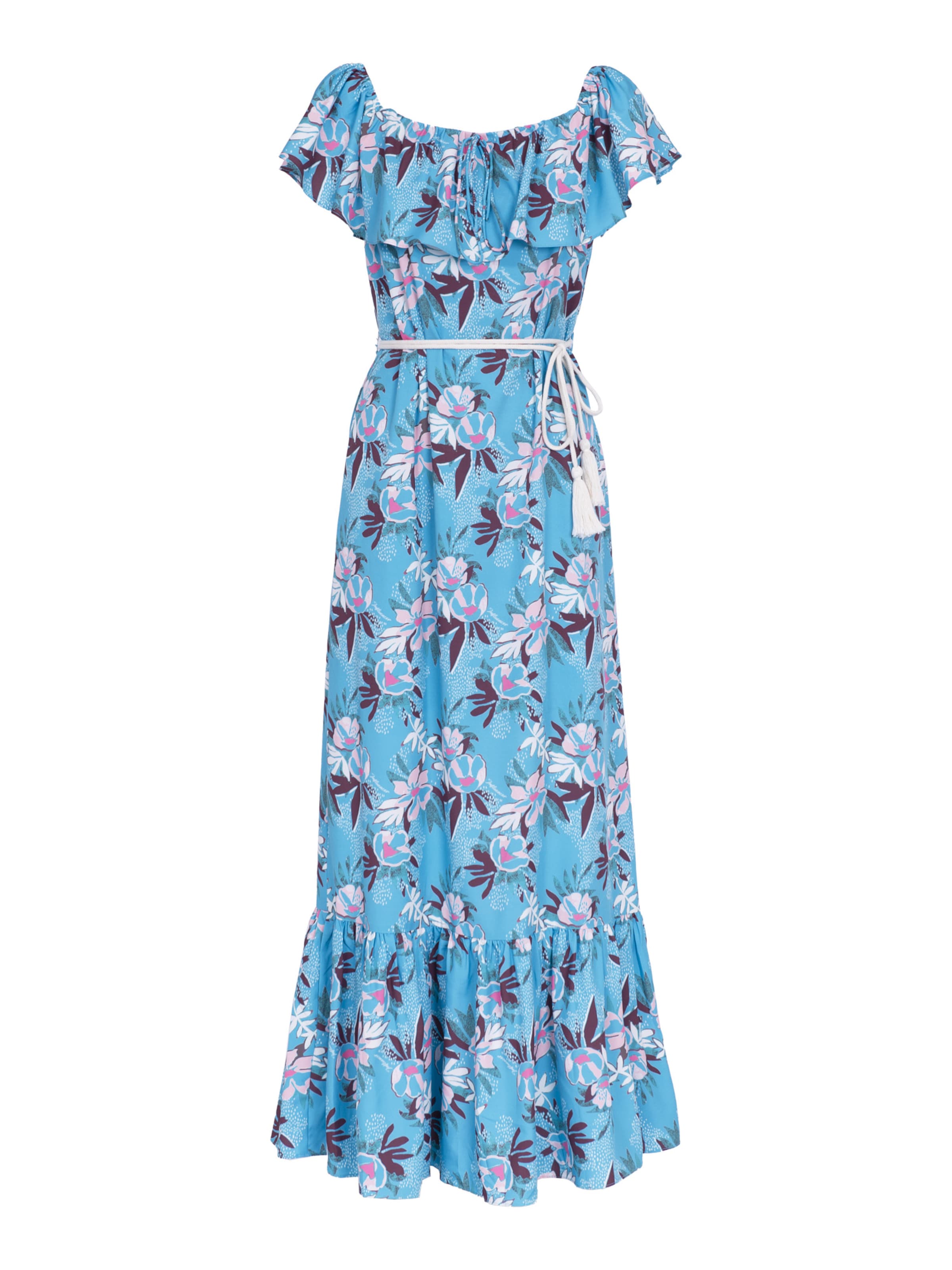 Influencer Klänning i blå: framsida