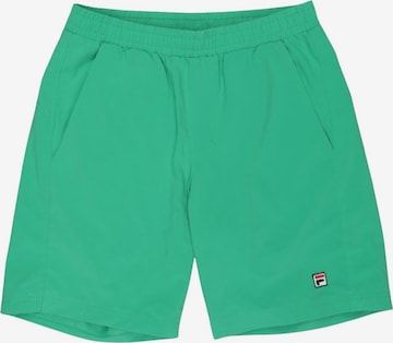 FILA Shorts 33 in Grün: Vorderseite