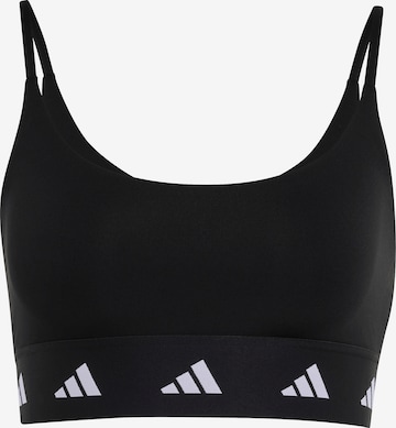ADIDAS PERFORMANCE Μπουστάκι Αθλητικό σουτιέν σε μαύρο: μπροστά