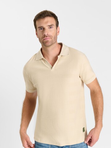 T-Shirt 'IMPO' Le Temps Des Cerises en beige : devant