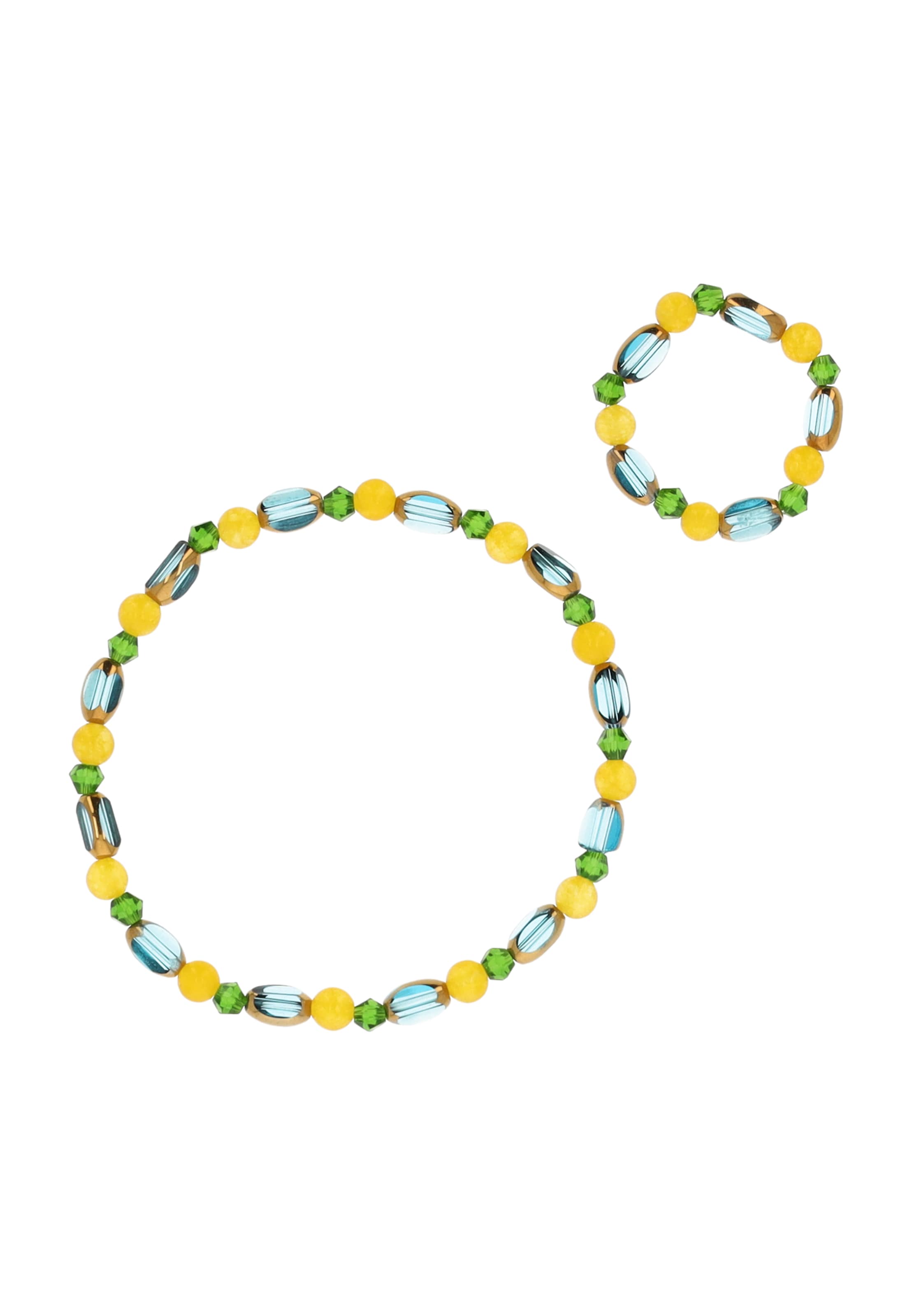 usha FESTIVAL - Conjunto de joyería en Mezcla de colores: frente