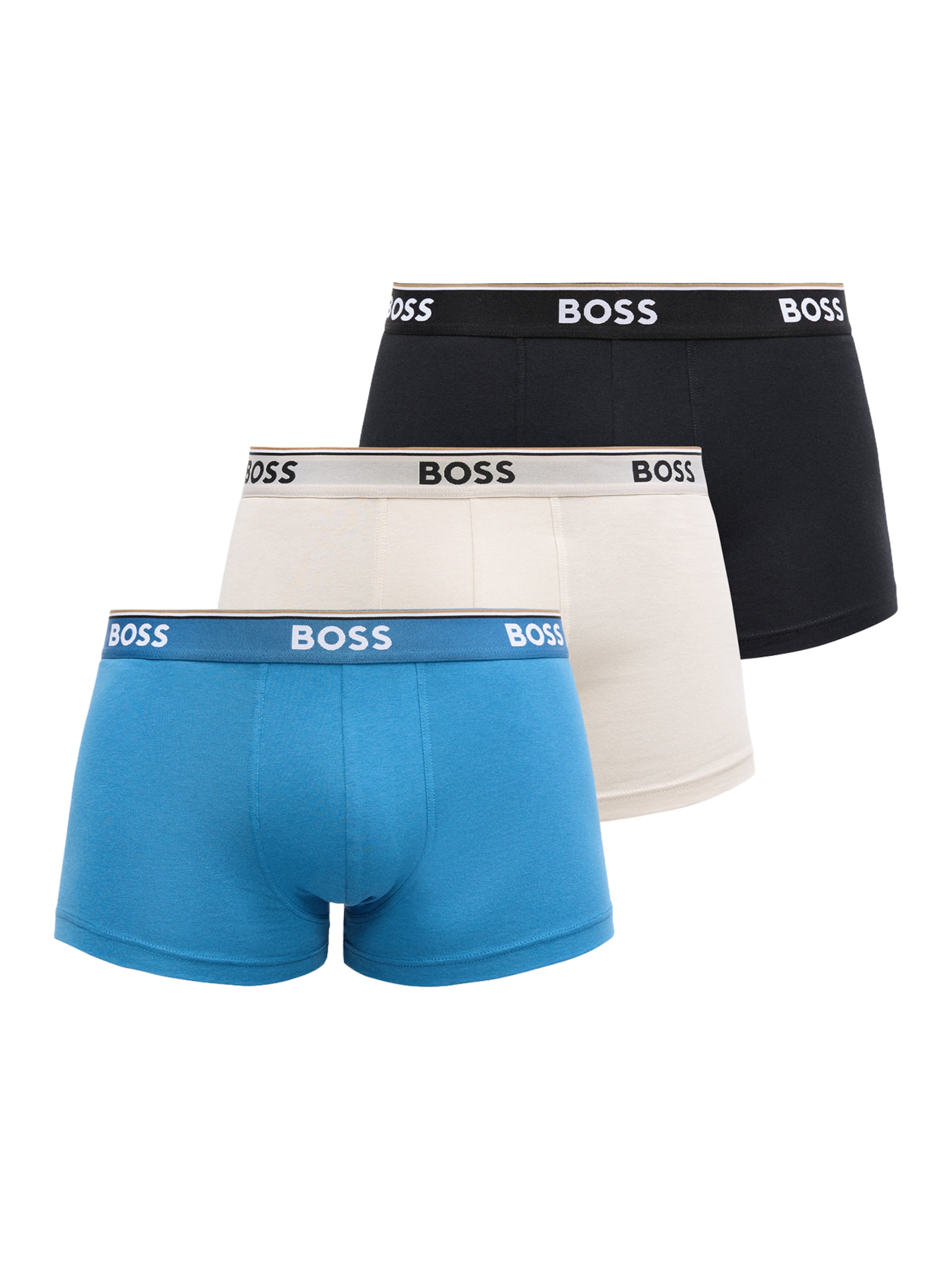 BOSS Boxer shorts in Cream / Royal blue / Black / White, Item view