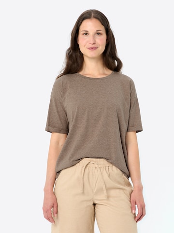 VAUDE T-Shirt 'Mineo ' in Braun