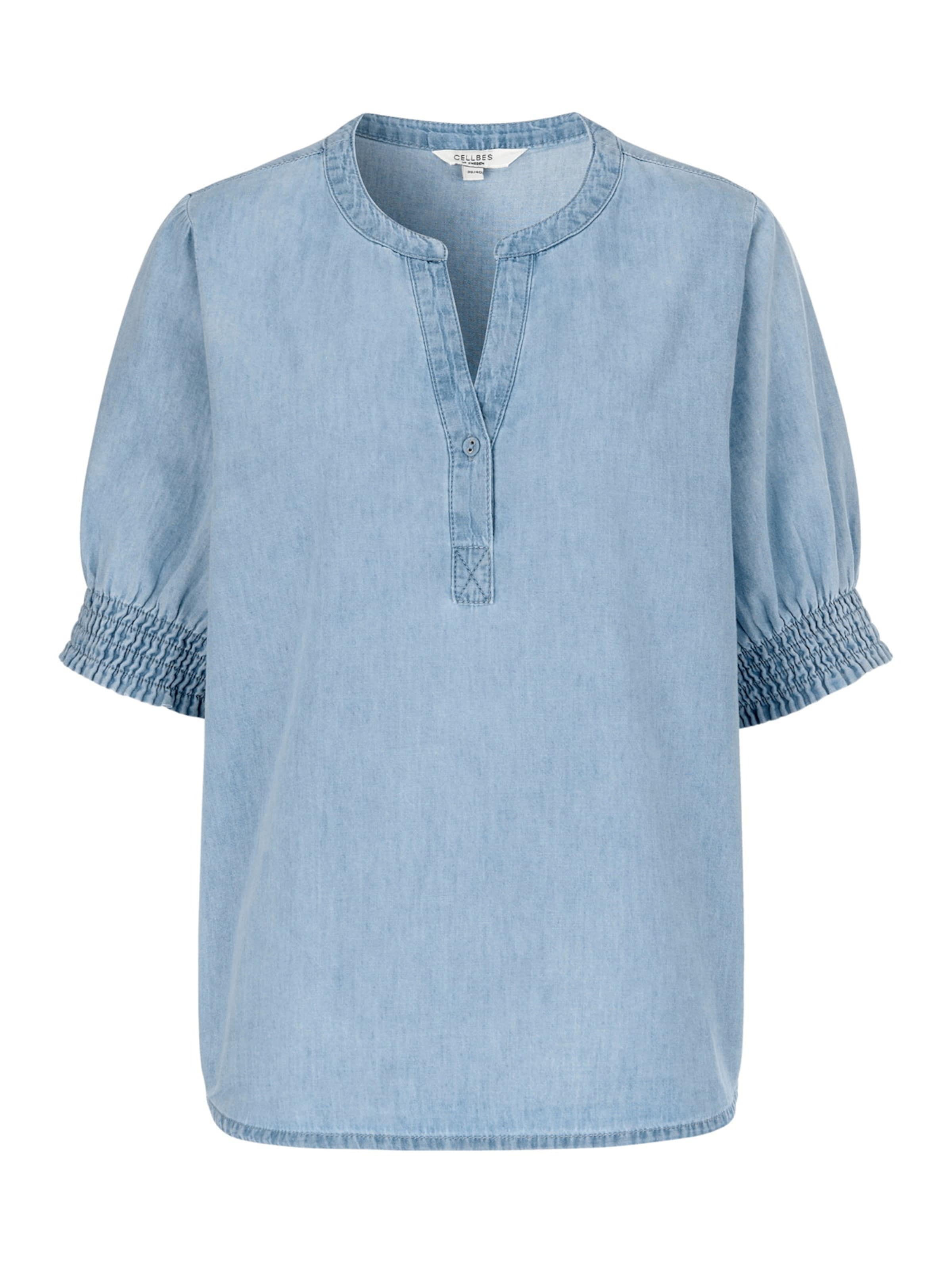 Cellbes of Sweden Blouse in Blauw: voorkant