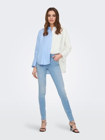 ONLY Blouse 'New Grace' in Blauw
