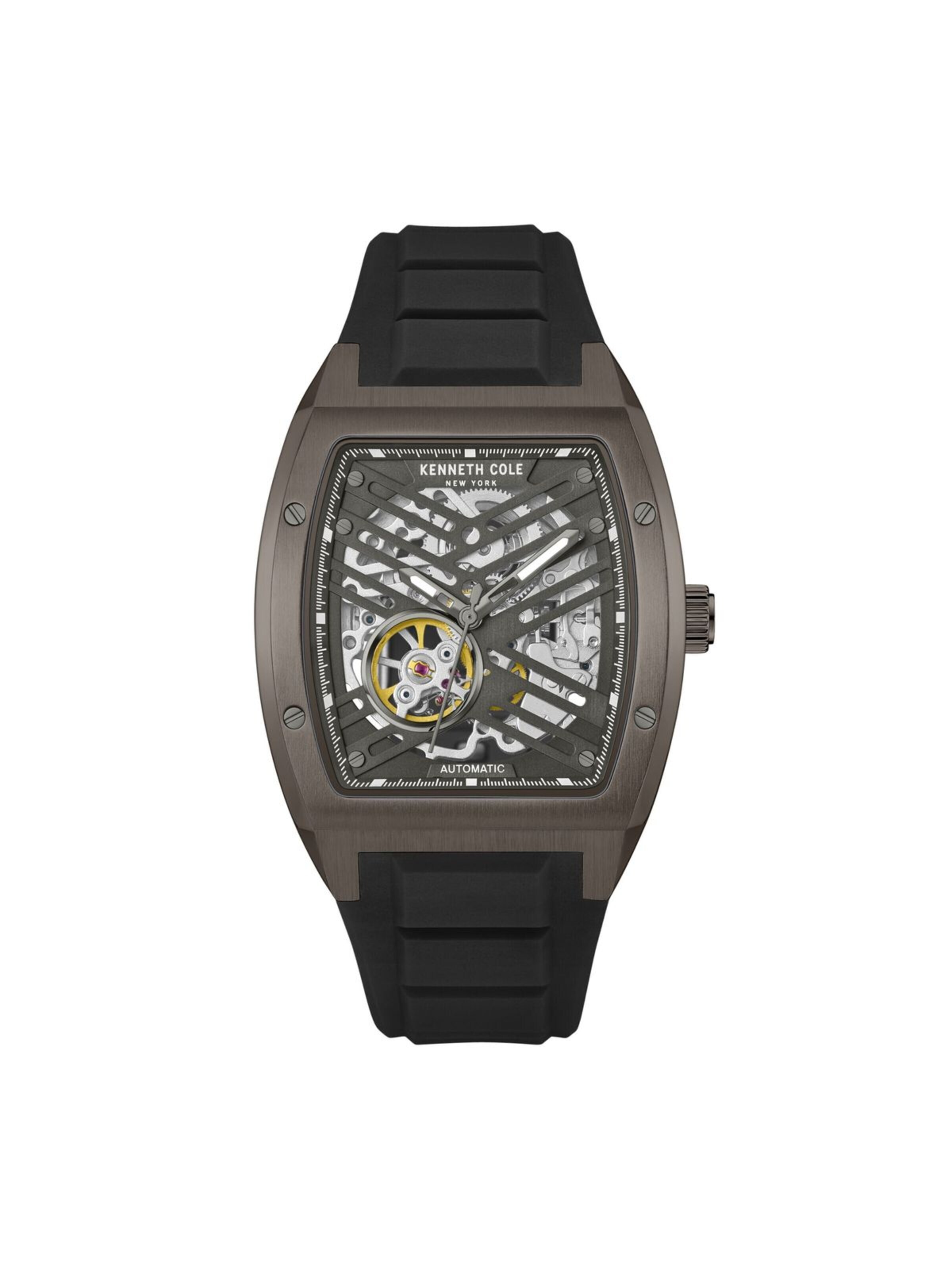 Montre à affichage analogique Kenneth Cole en argent : devant