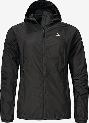 Schöffel Outdoor jacket ' Hiking Jacket Style Wutach WMS ' in Black: front