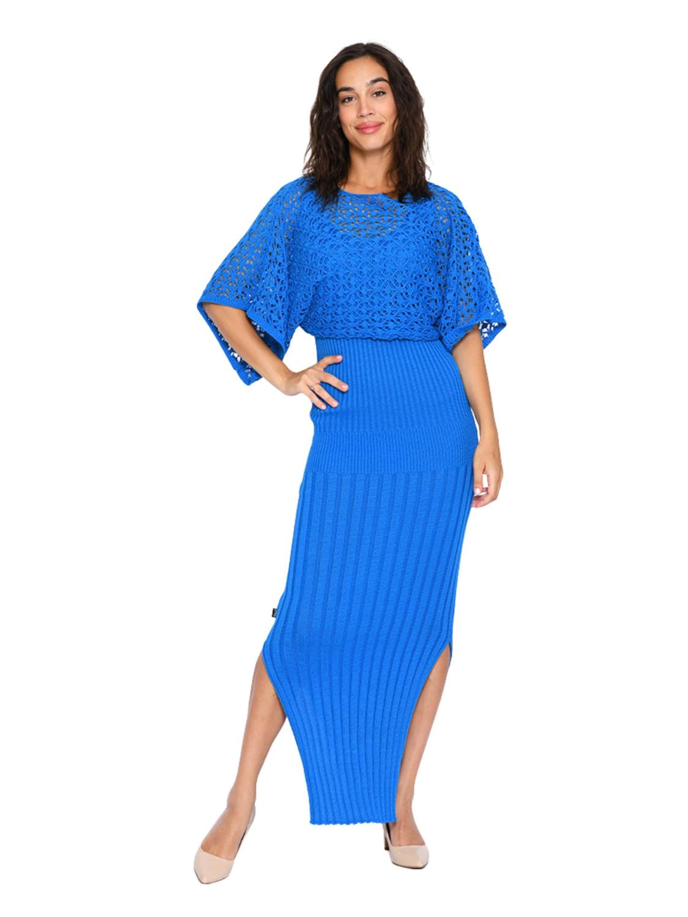 Süel knitwear - Top de punto 'Spider' en azul
