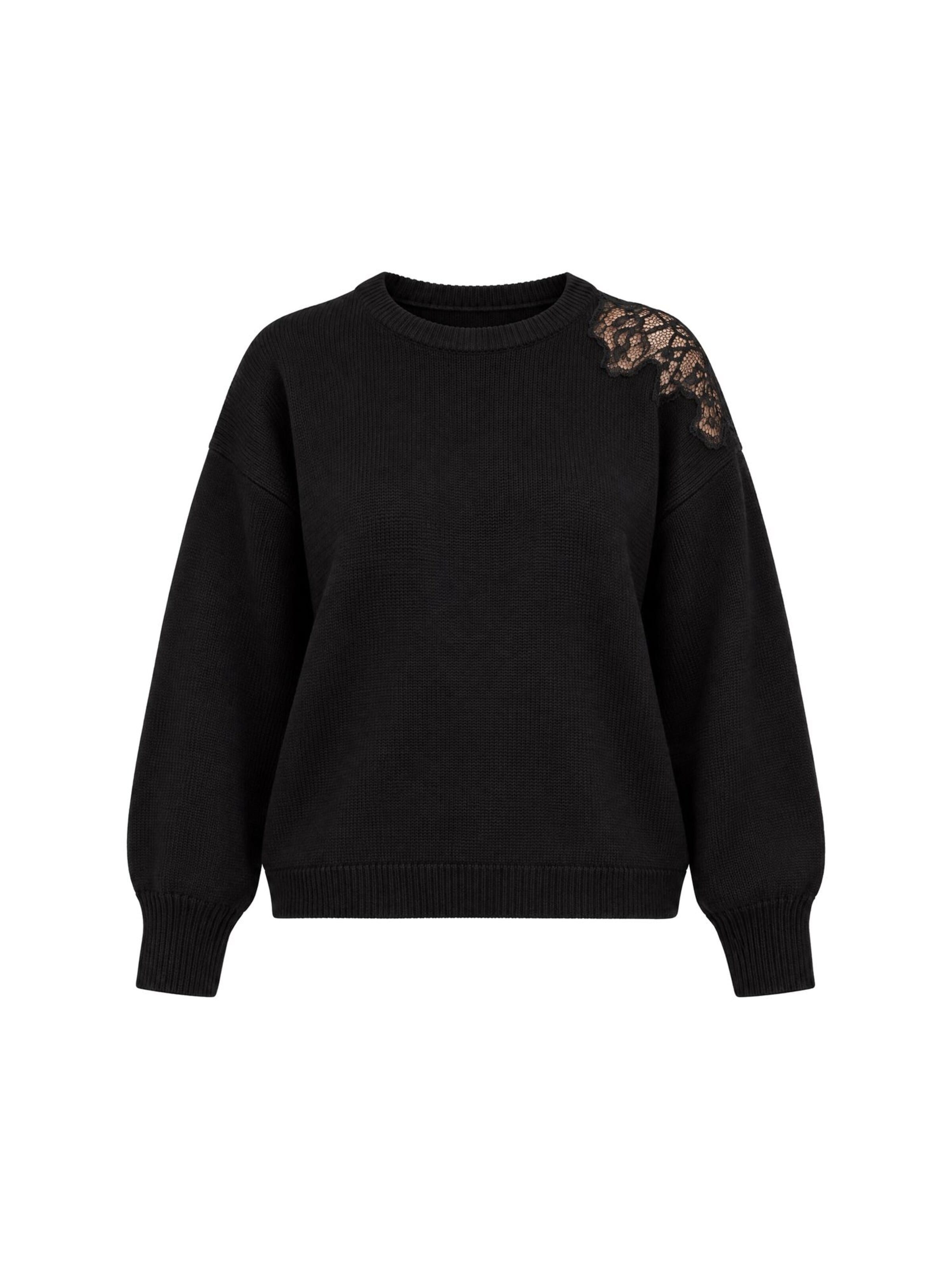 RYVAN Svetr 'Pullover' – černá: přední strana