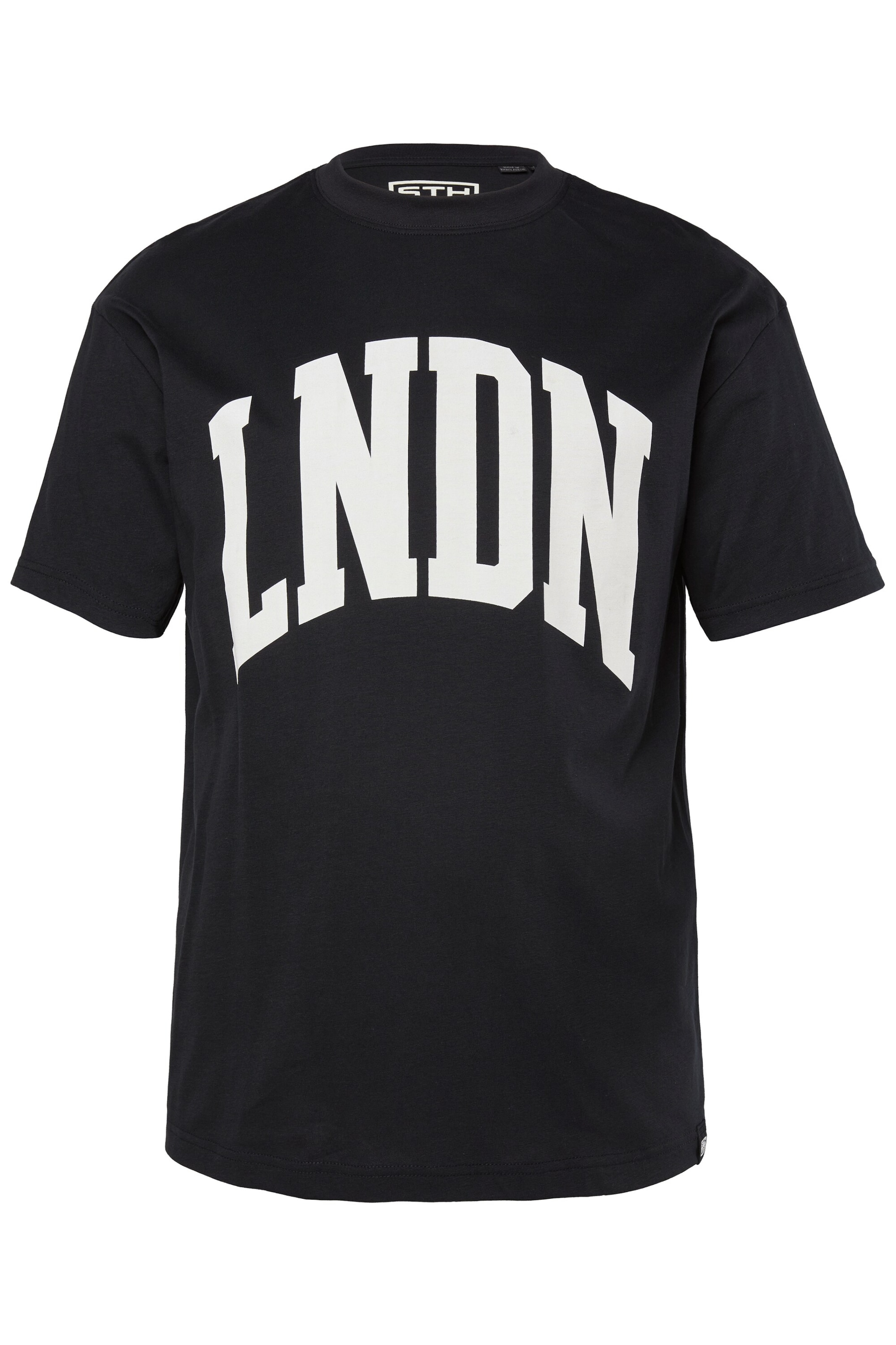 STHUGE Shirt in Zwart: voorkant