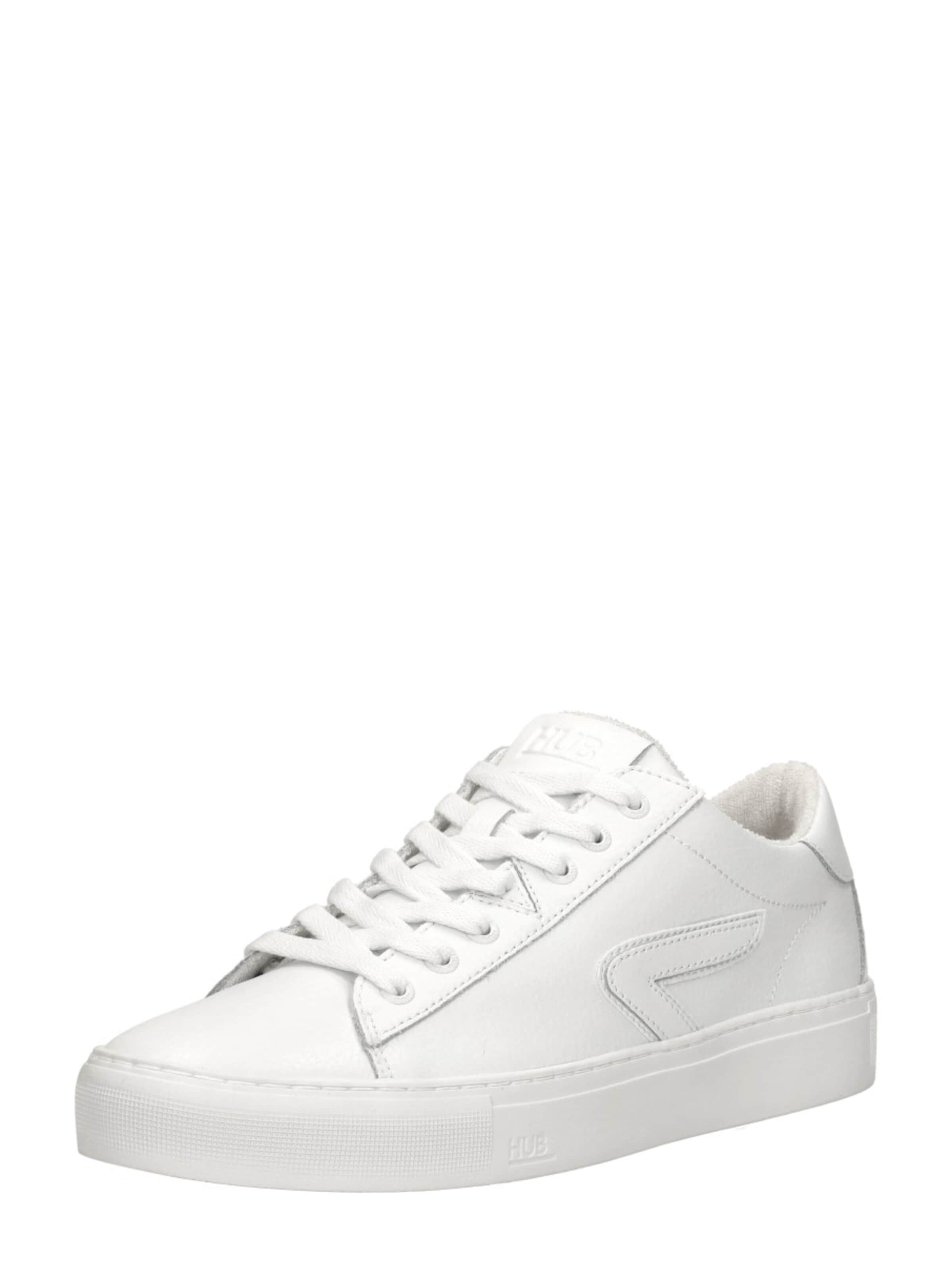 Baskets basses 'Hook 22' HUB en blanc