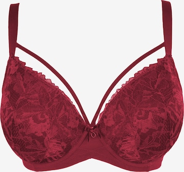 Soutien-gorge 'Vienna' SugarShape en rouge : devant
