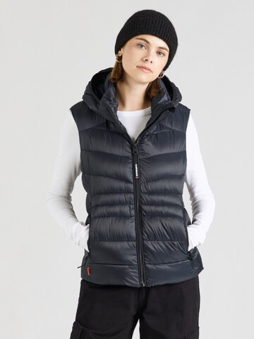 Superdry Vest 'Fuji' in Blue: front