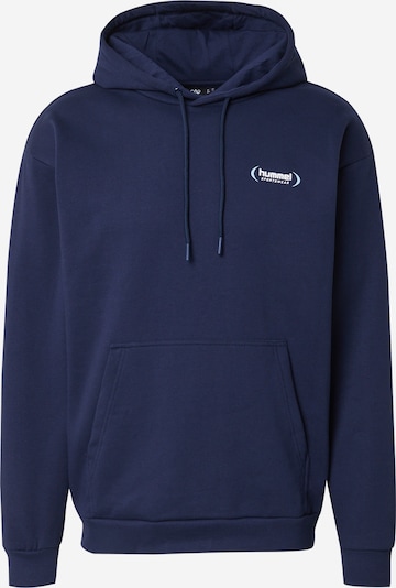 Sportinio tipo megztinis 'FELIX' iš Hummel, spalva – tamsiai mėlyna jūros spalva / balta, Prekių apžvalga