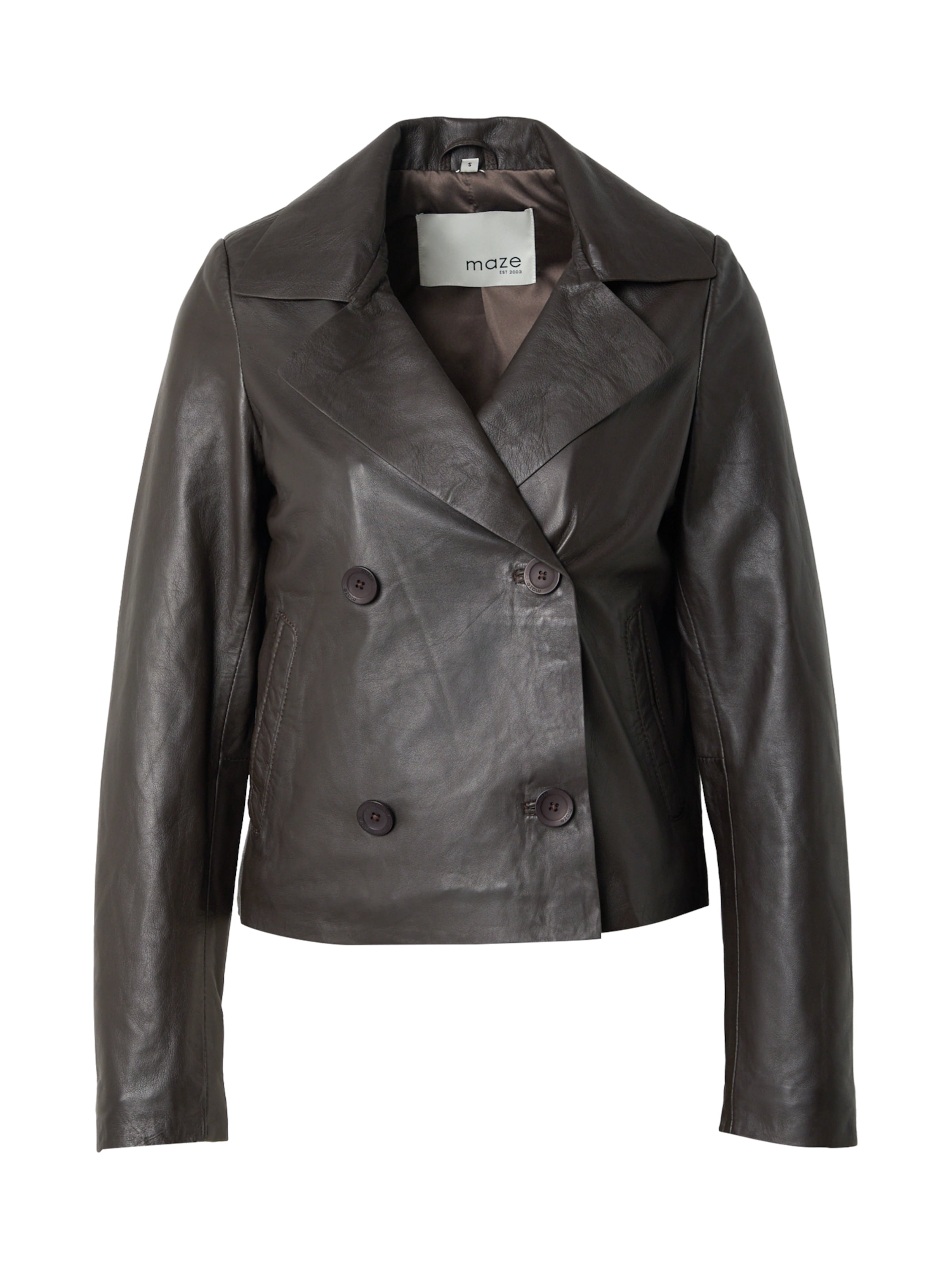 Maze Přechodná bunda – hnědá: přední strana