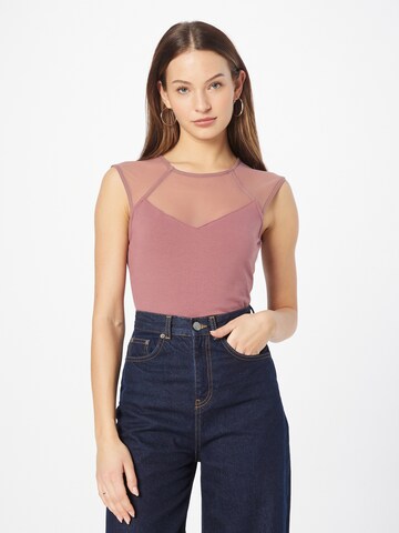 ABOUT YOU Top 'Pauline' in Pink: front