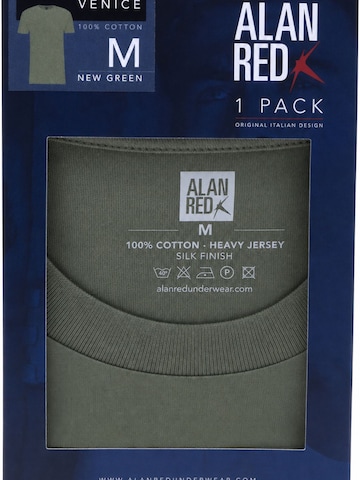 alan red Shirt 'Venice' in Green