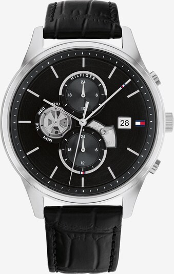 TOMMY HILFIGER Analog Watch in Black / Silver, Item view