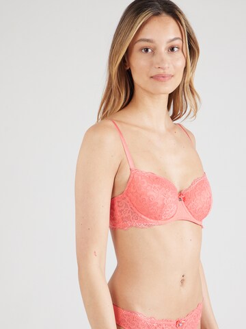 Hunkemöller Balconette Melltartó 'Marine' - narancs: elől