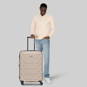 Trolley di Smartbox in beige: frontale
