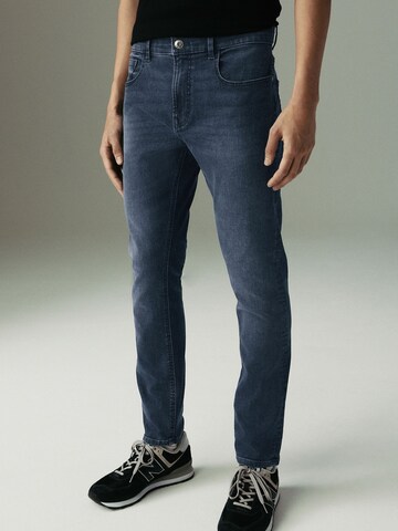 Skinny Jean Next en bleu : devant