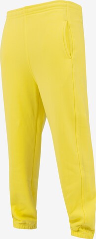 Urban Classics Zúžený Kalhoty – žlutá