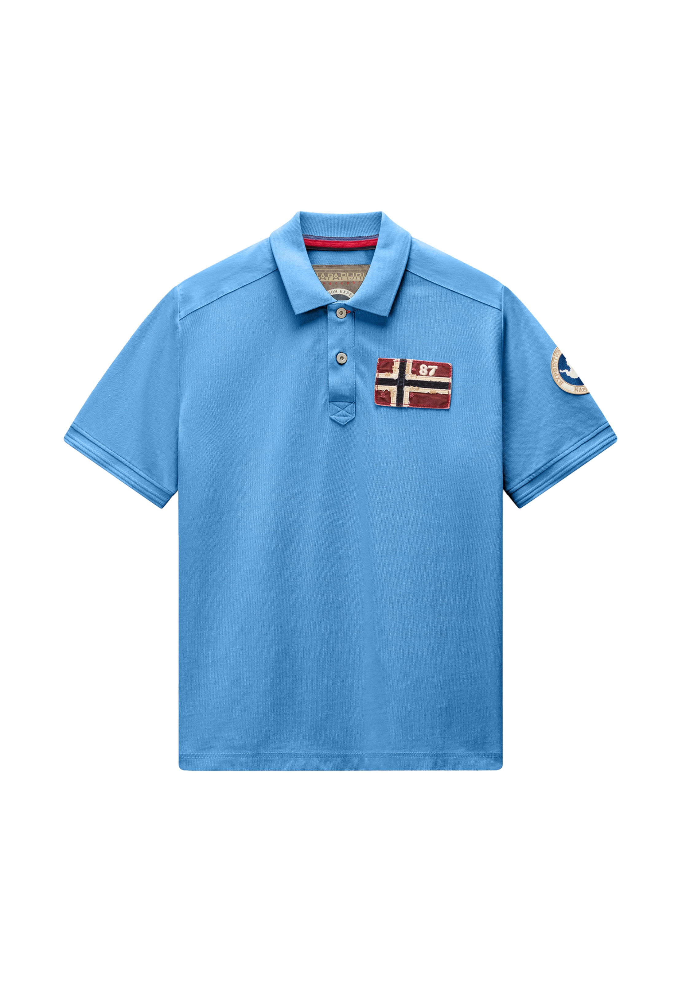 NAPAPIJRI Bluser & t-shirts 'E-ARCHIVE' i blå: forside